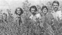 Historická fotografie kapely Parkán